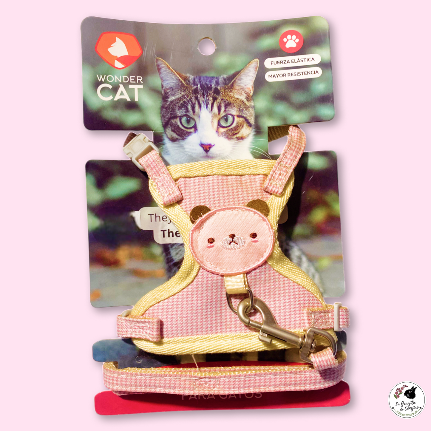Arnes diseño osito para Gato