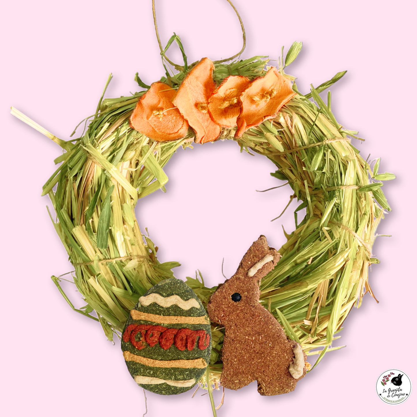 Corona conejino pascua