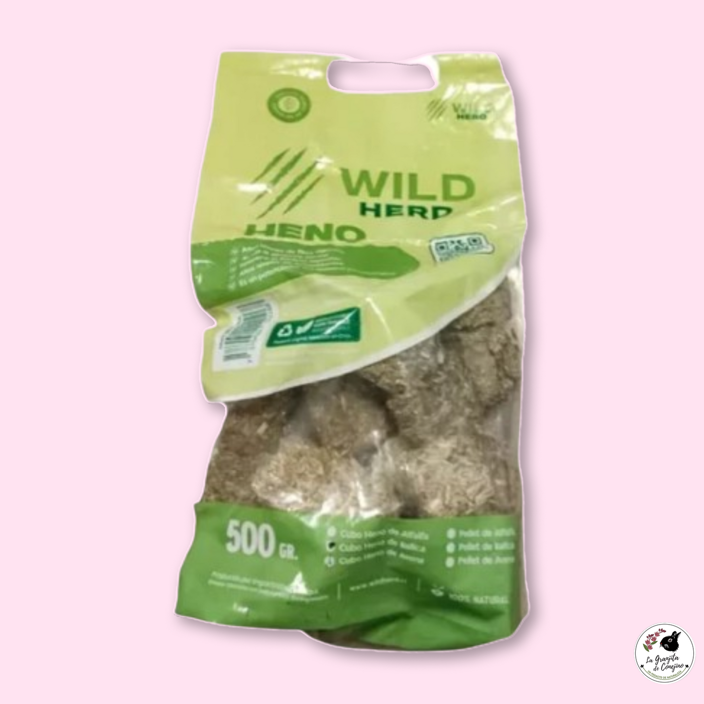 Cubo de Alfalfa Wild Herd 500gr