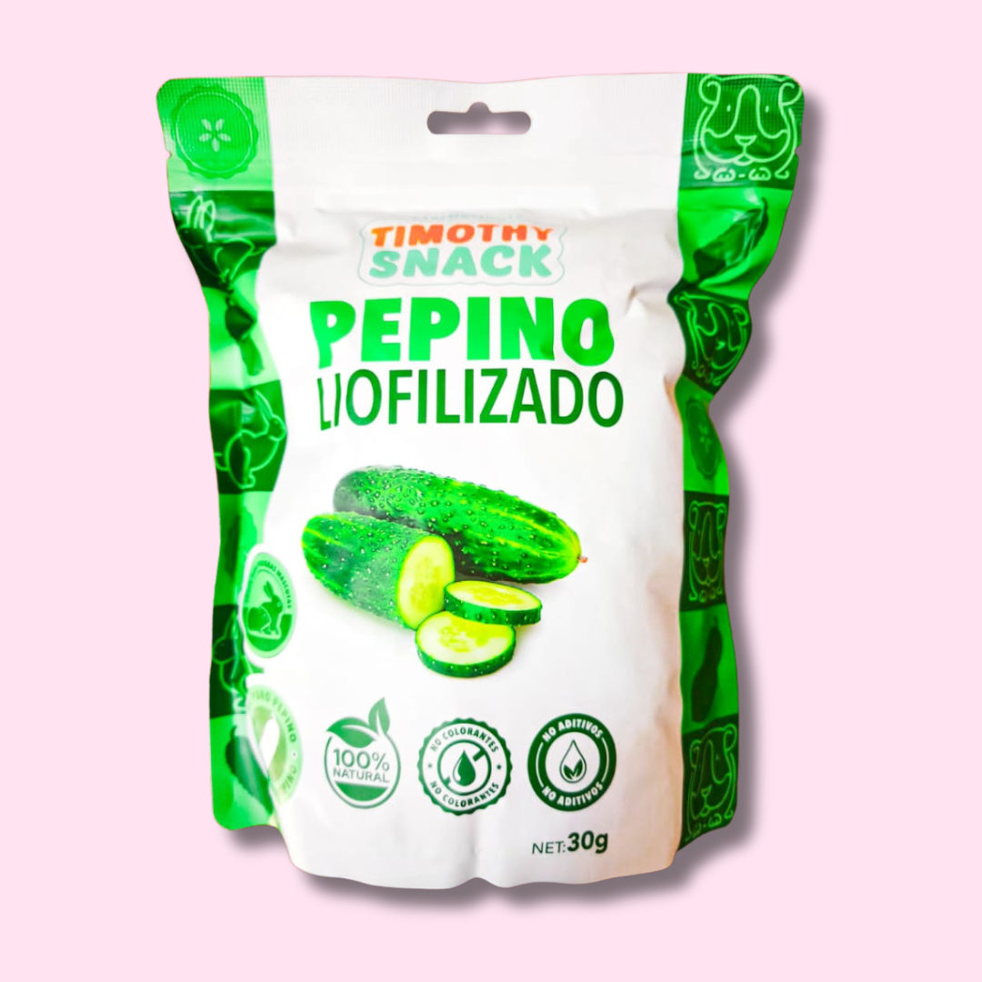 Pepino liofilizado