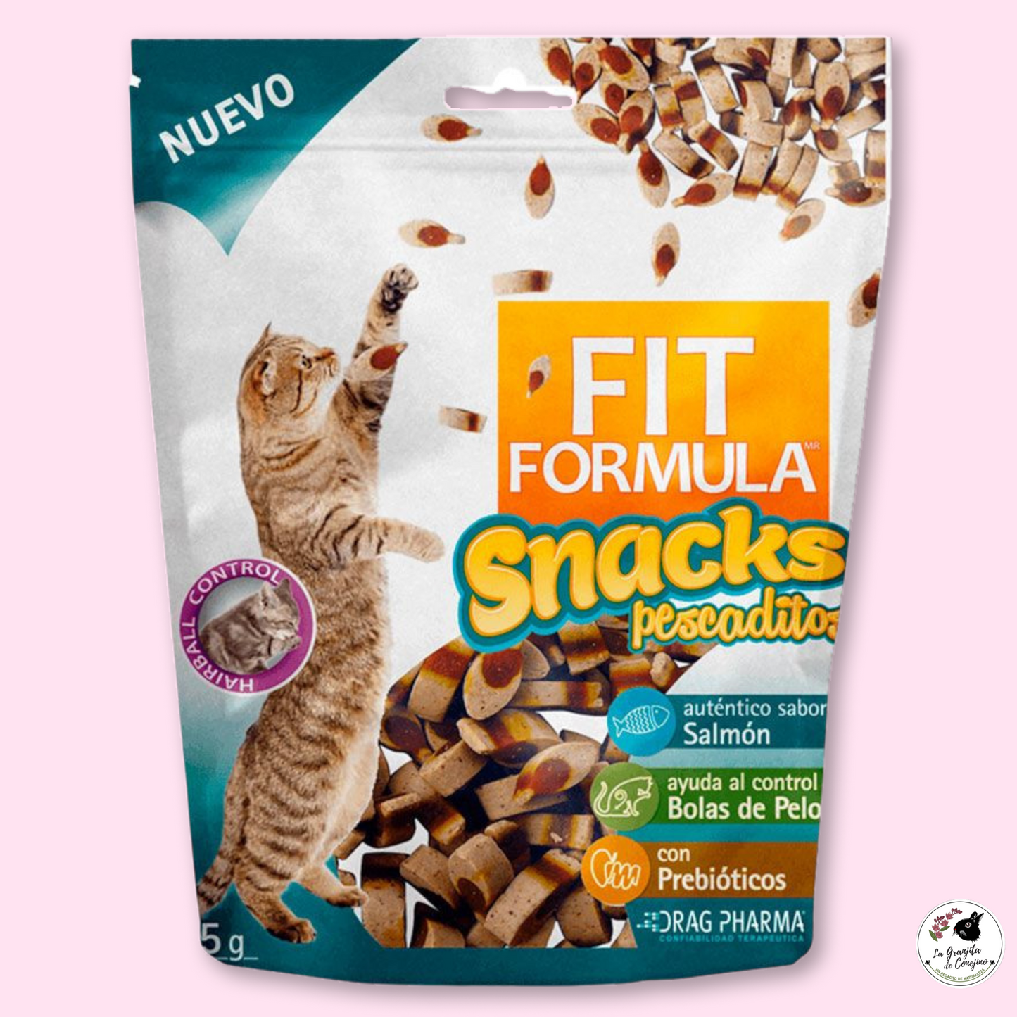 Fit Formula Snacks Pescaditos Gato 65gr