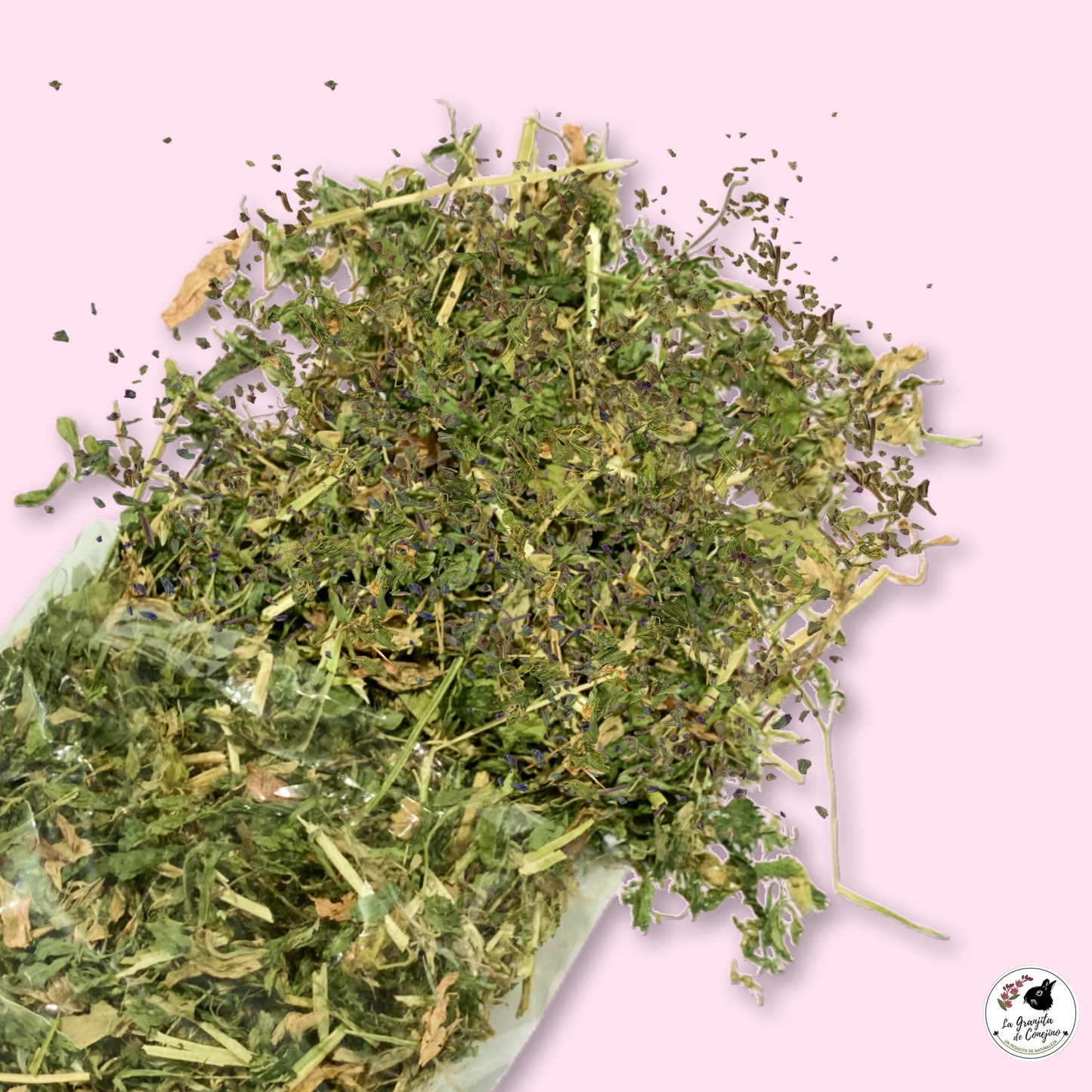 Hojitas Alfalfa Albahaca 100gr