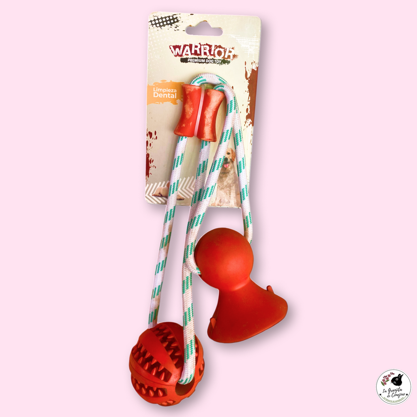 Juguete Limpieza Dental Warrior