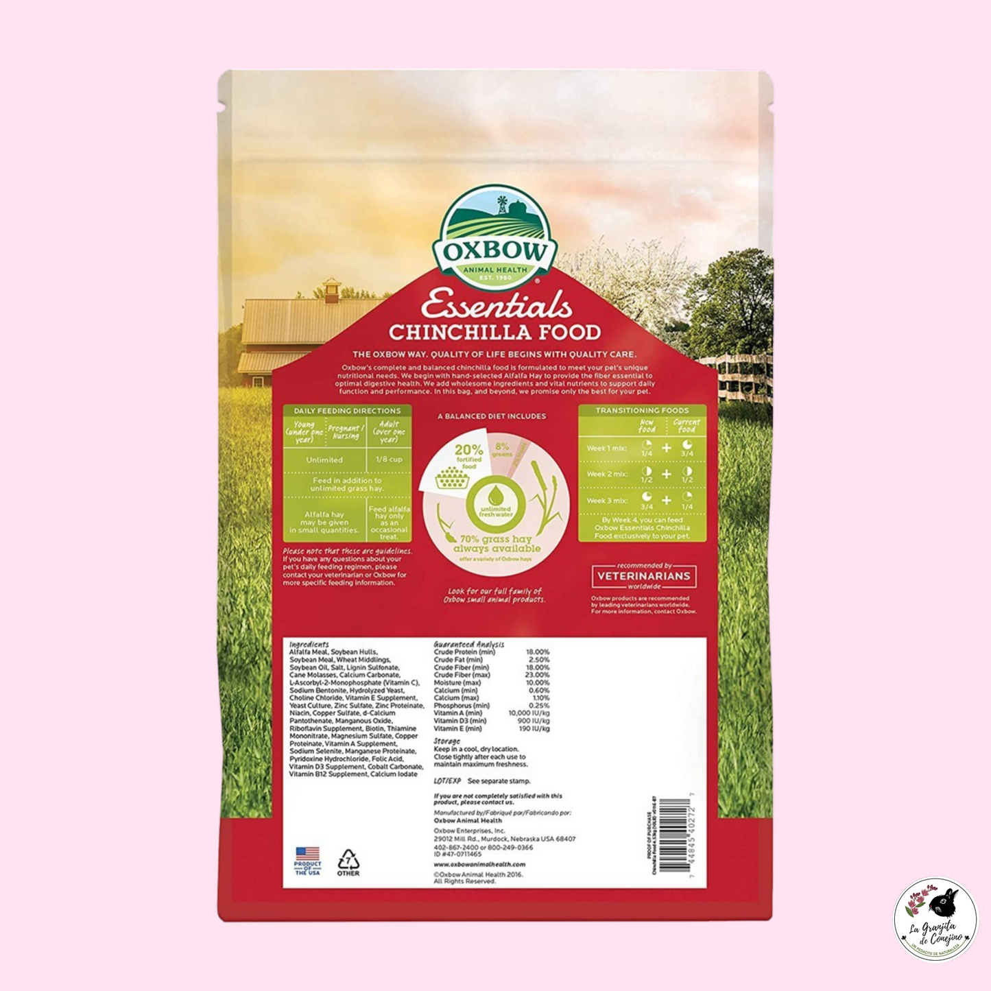 Oxbow Essentials Chinchilla 1,3k