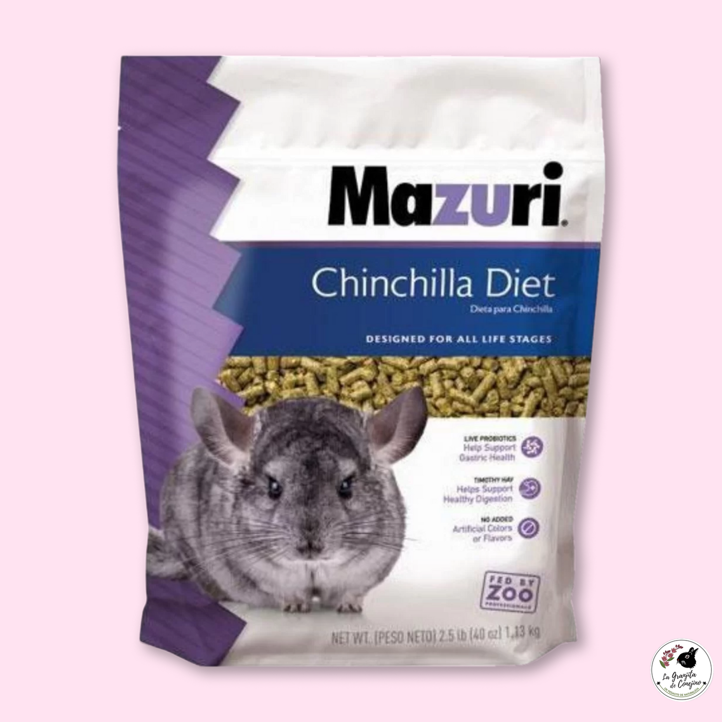 Pellet Mazuri Chinchilla 1.1K