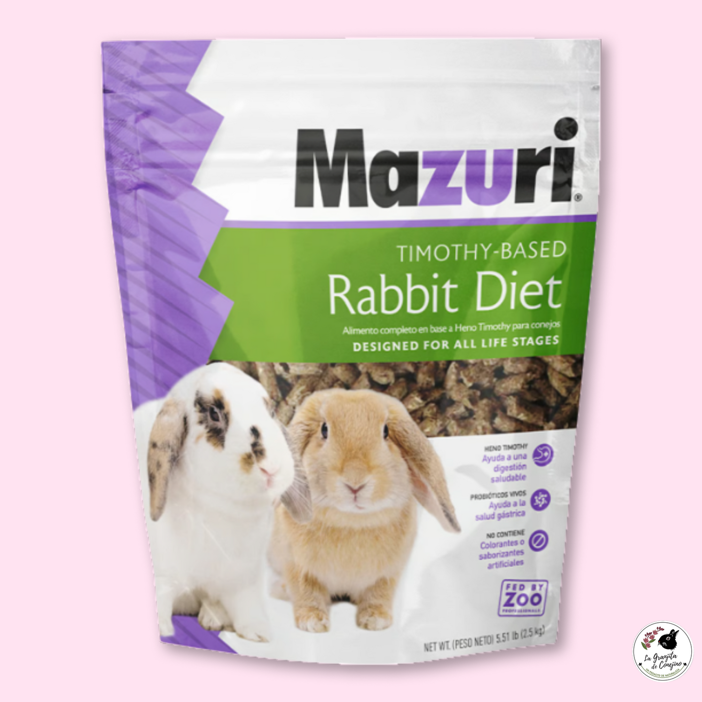 Pellet Mazuri Conejo 2.5K