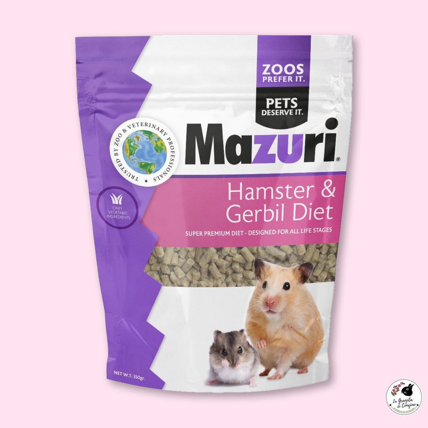Pellet Mazuri Hamster y Jerbo