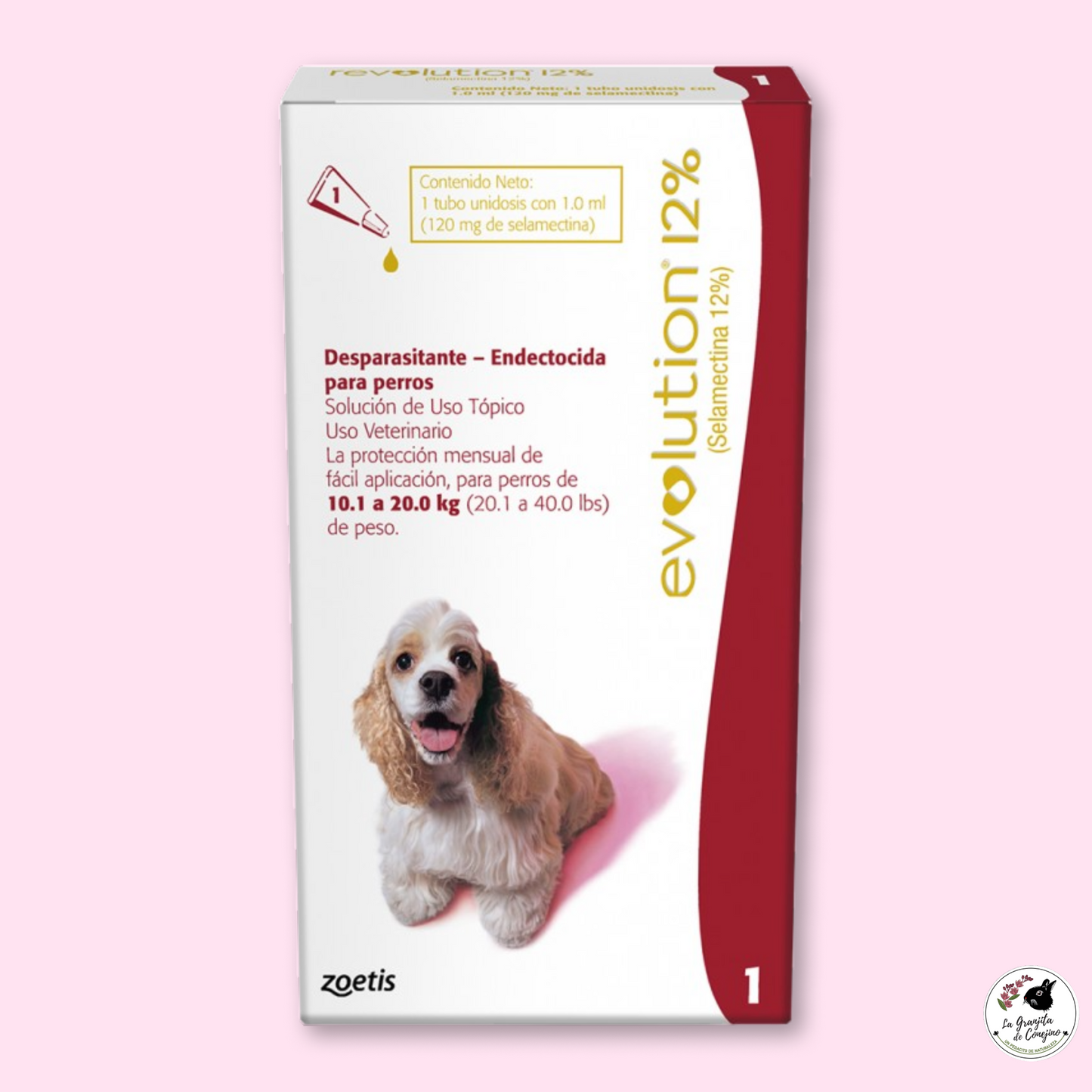 Revolution 12% Perros hasta 10 a 20 kg