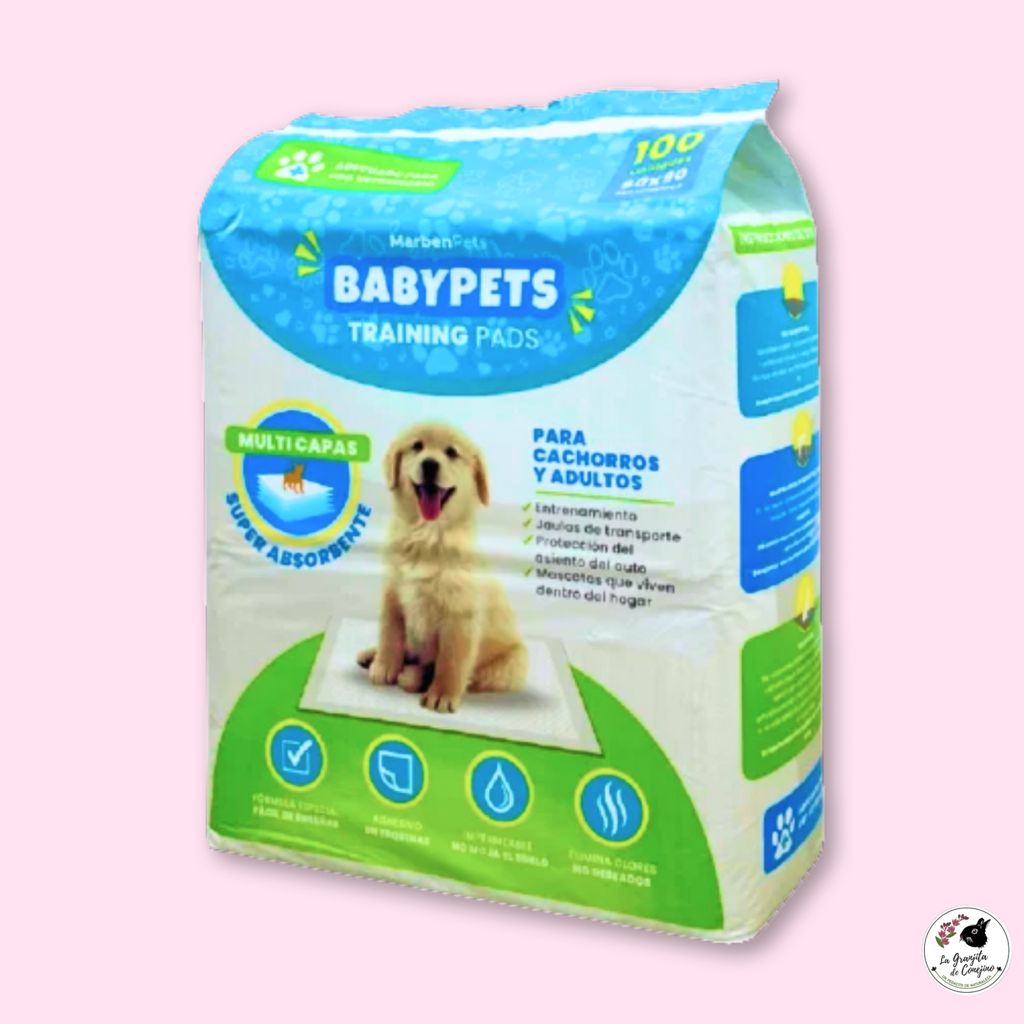 Sabanillas Babypets 100 U 60x90