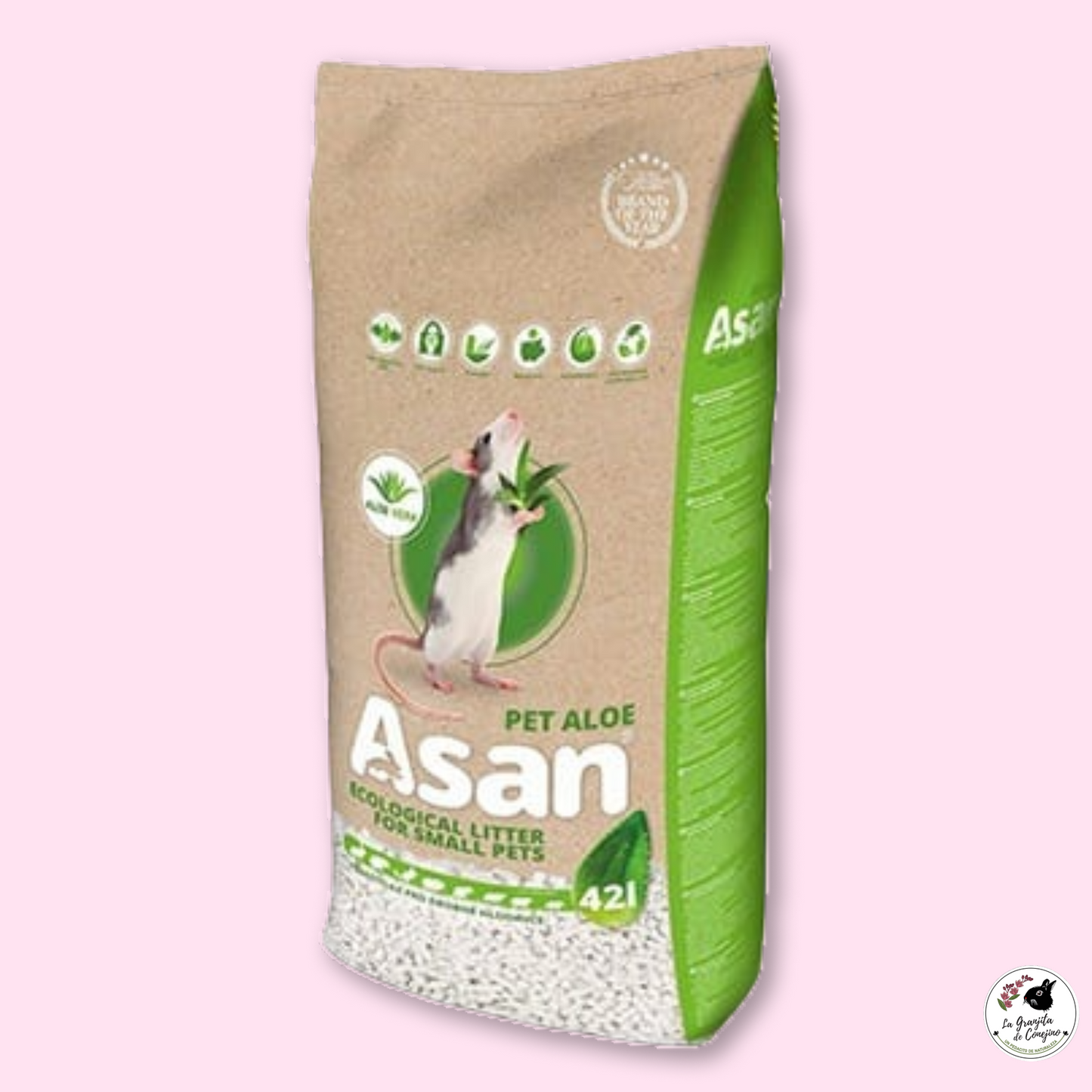 Sustrato Asan Pet Aloe 42 L