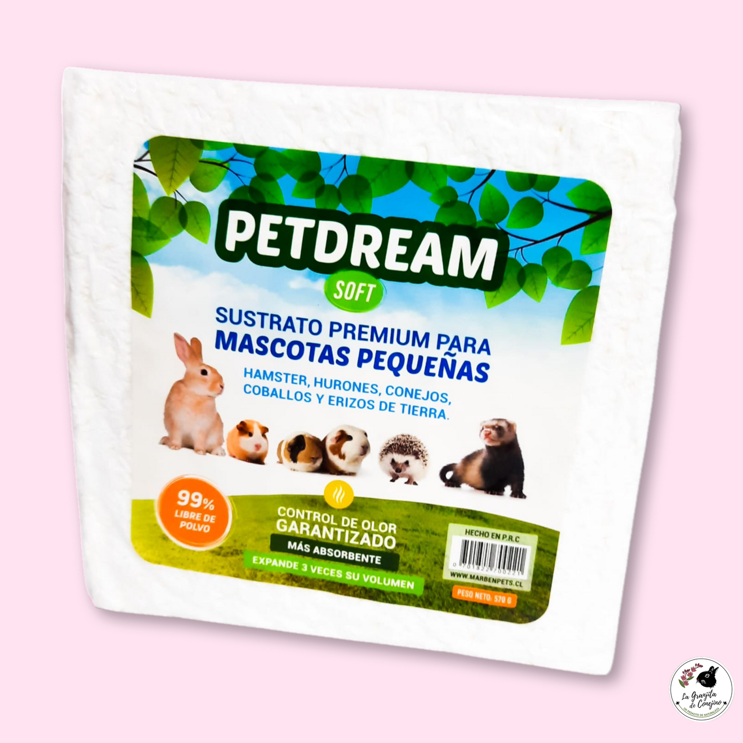 Sustrato Petdream Soft 570gr
