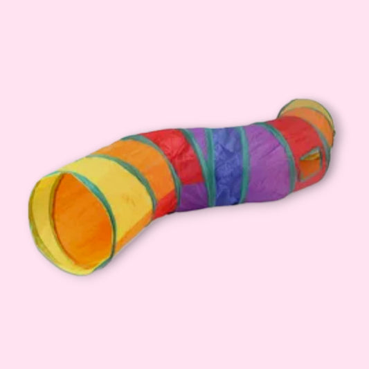 Tunel dos vias curvo