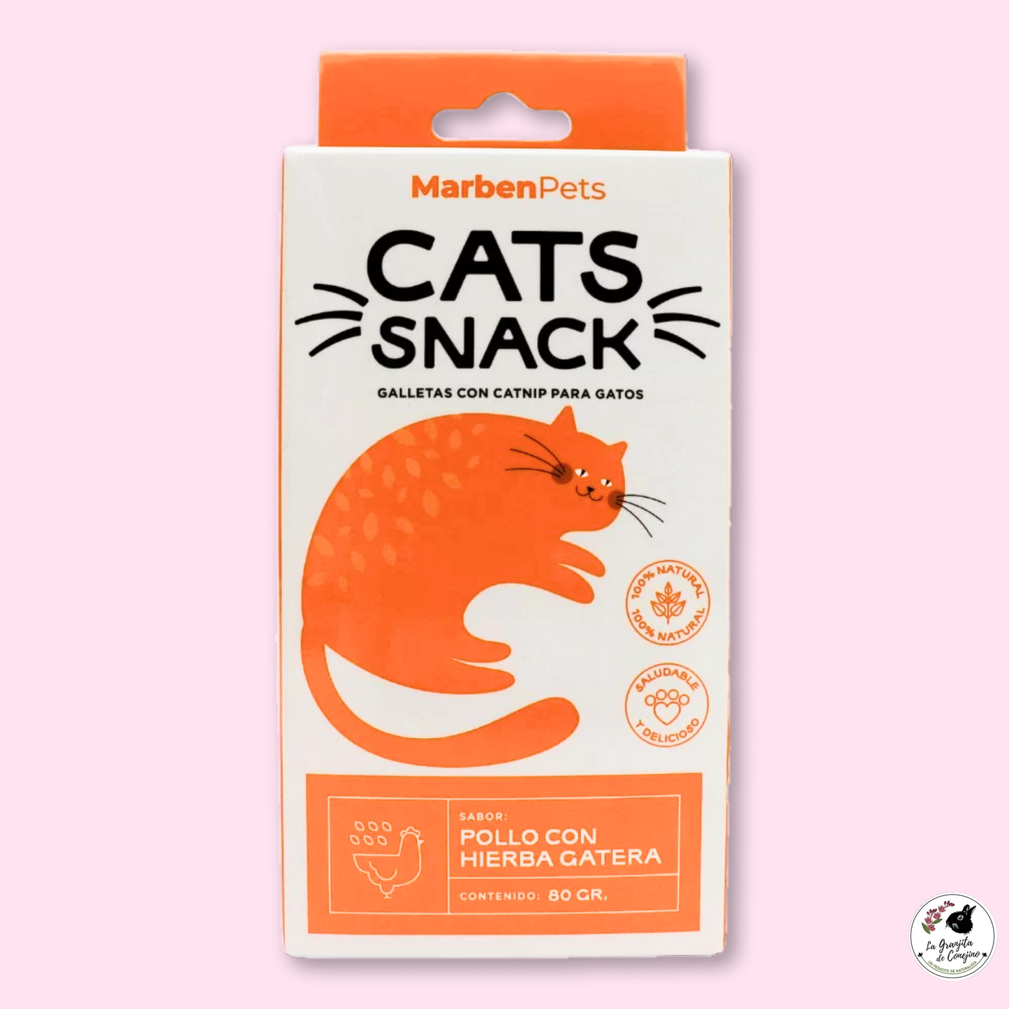 Cats Snack Pollo y Hierba Gatera