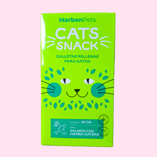 Cats Snack Salmón y Hierba Gatera