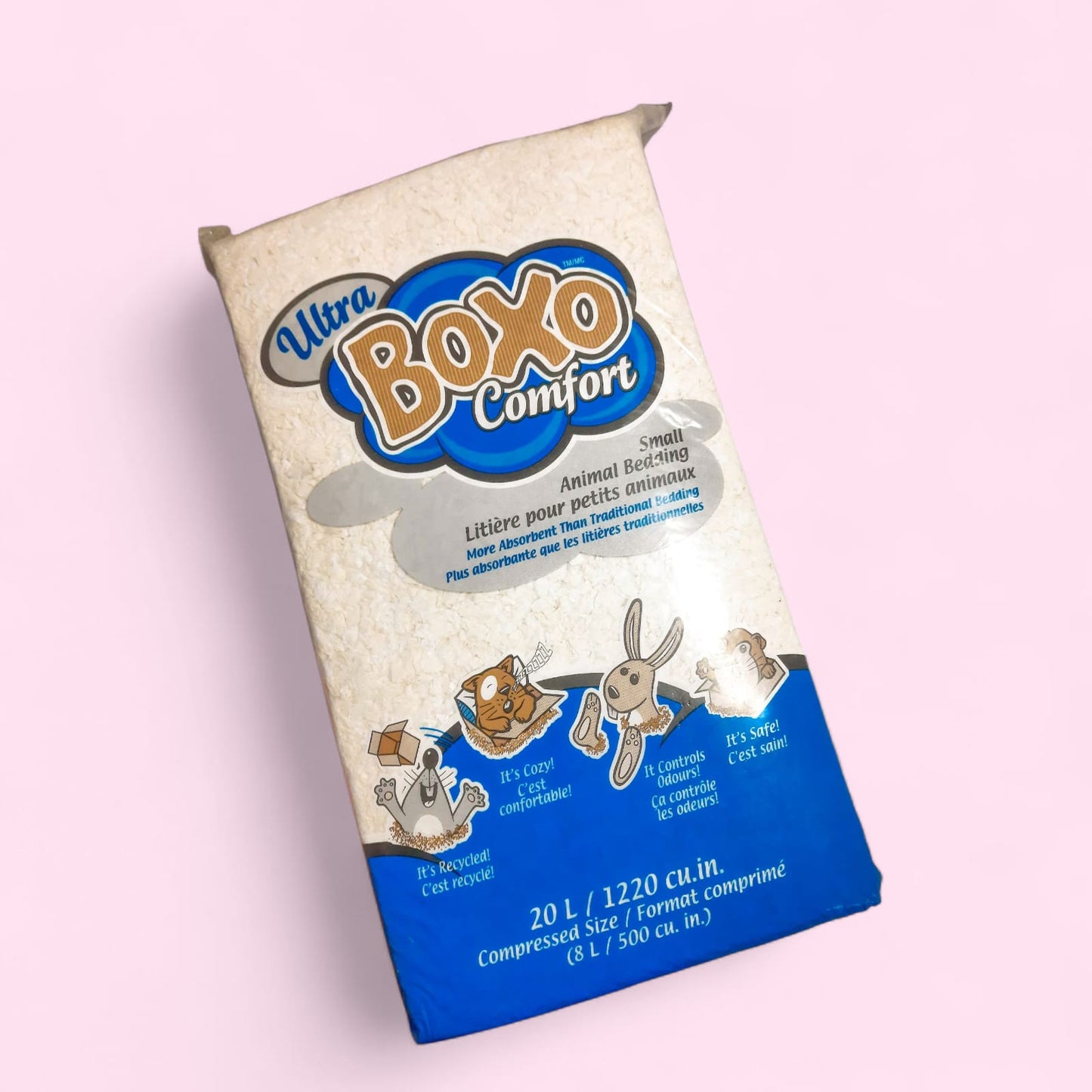 Sustrato Boxo ultra confort 20 L blanco