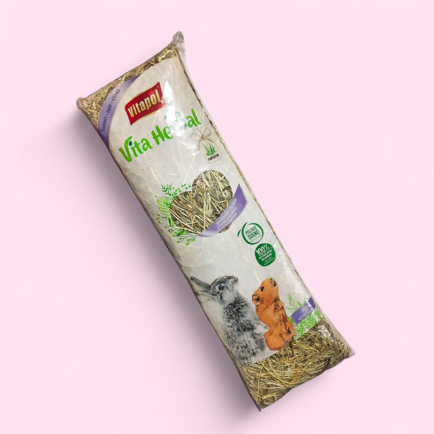 Vital herbal heno para pequeños animales 500 gr