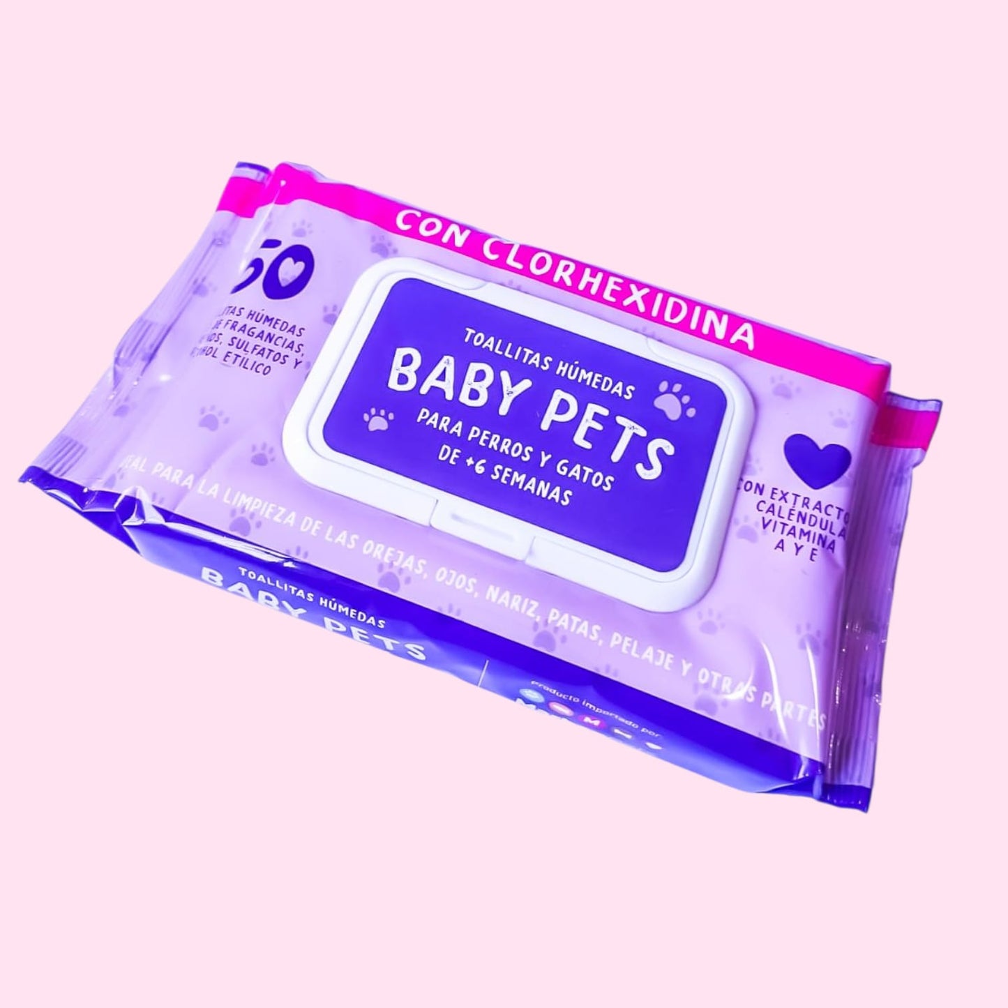 Toallitas húmedas clorhexidina