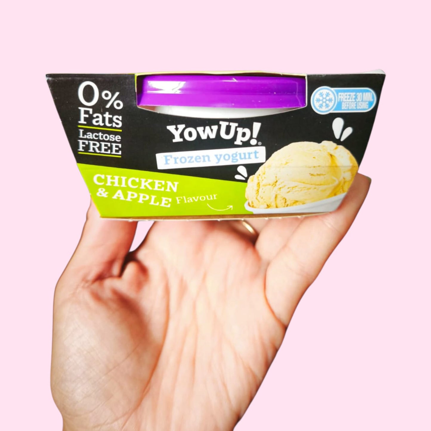 Helado Yow up pollo manzana 110 gr.