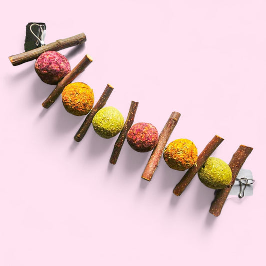 Cadena de bolas timothy flores